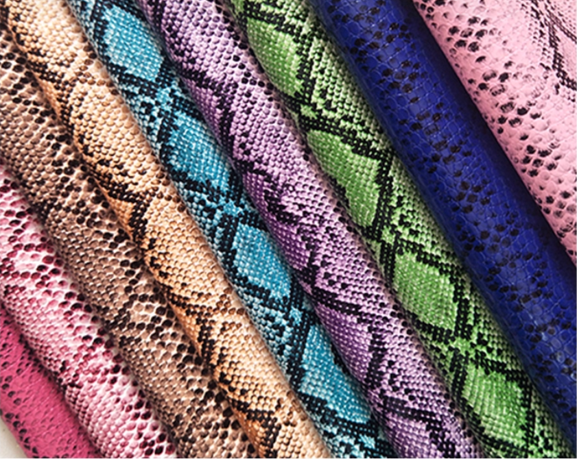 Hot Sales Leather Materials Snake Pattern Python Synthetic Eco-friendly PU Leather for Brand's Bags or Shoes Making - Image 4