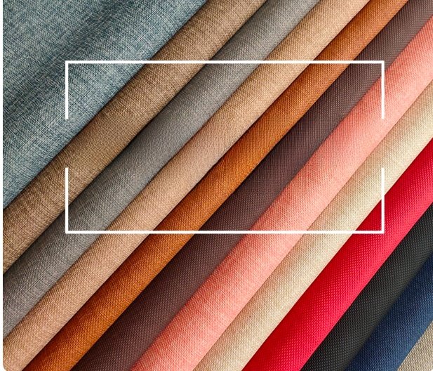 Denim Linen Embossed Faux Leather Wall Covering